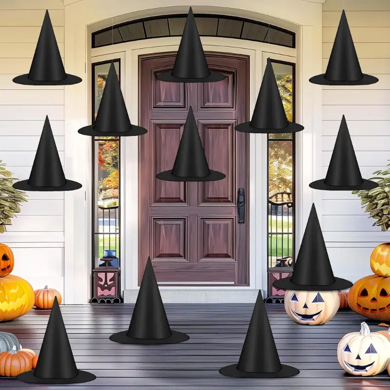 12 PCS Halloween Witches Hat