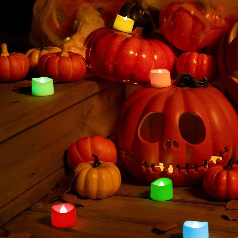 Multi Color Changing Tea Lights Battery Operated