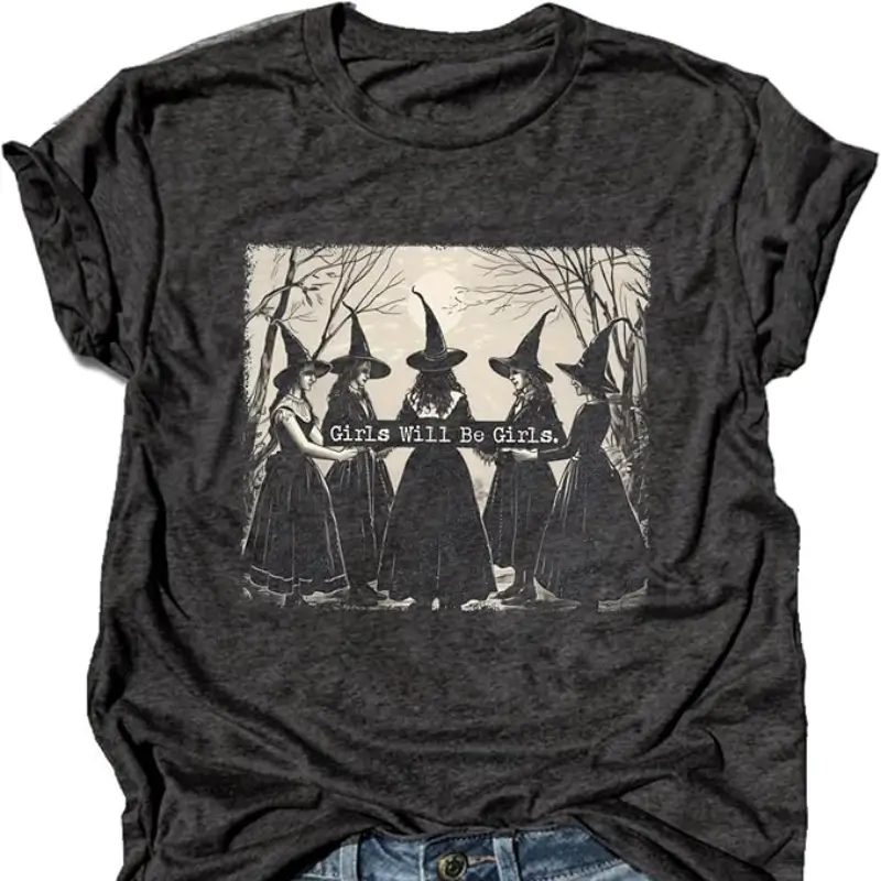 Basic Witch Halloween T Shirt