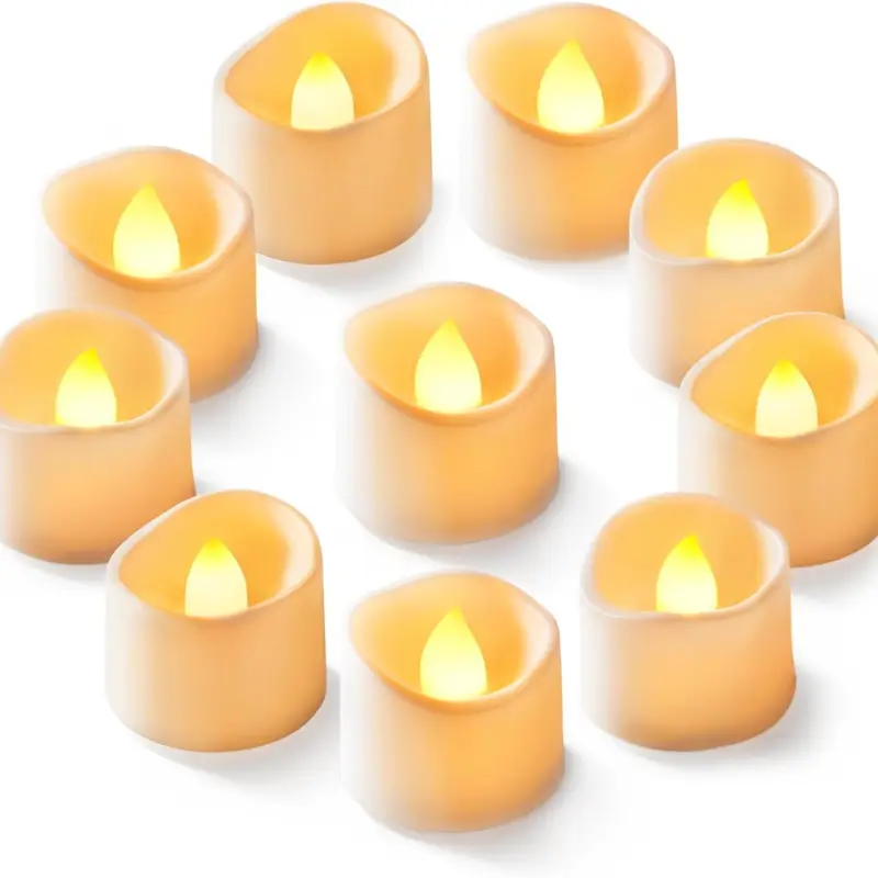 Flameless LED Tea Lights Candles Battery Operated