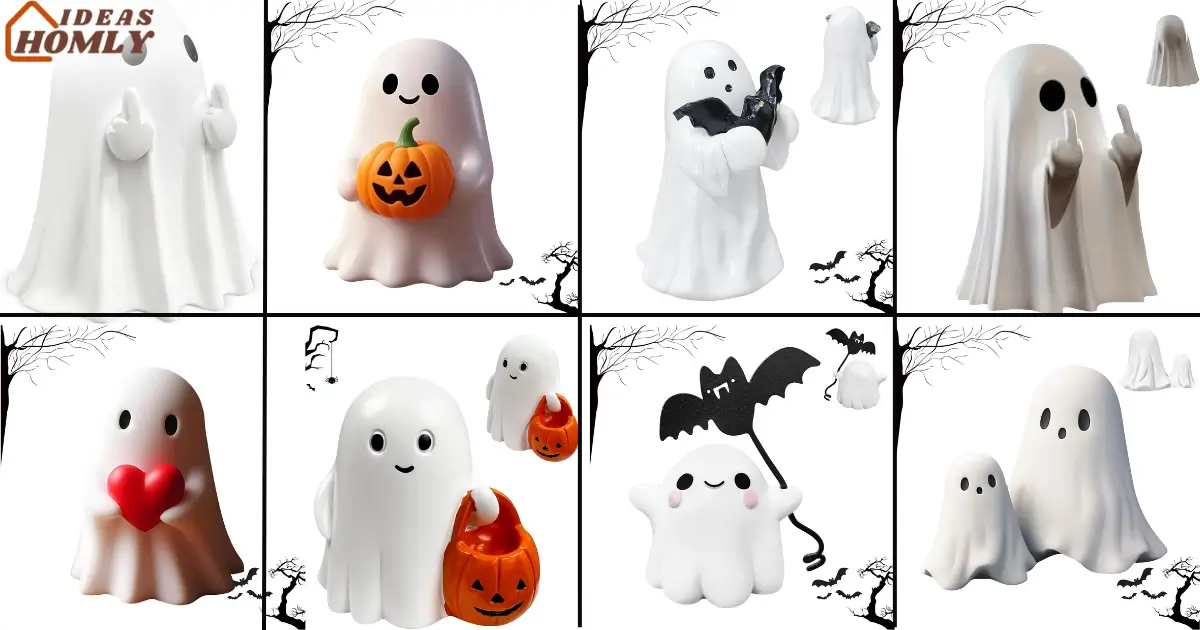 Cute Halloween Ghost Figurines You’ll Love