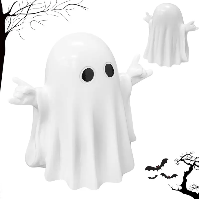 Funny Ghost Statue For Halloween