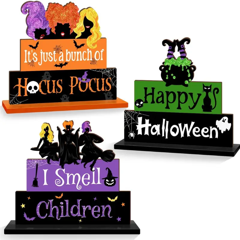 Halloween Hocus Pocus Table Signs