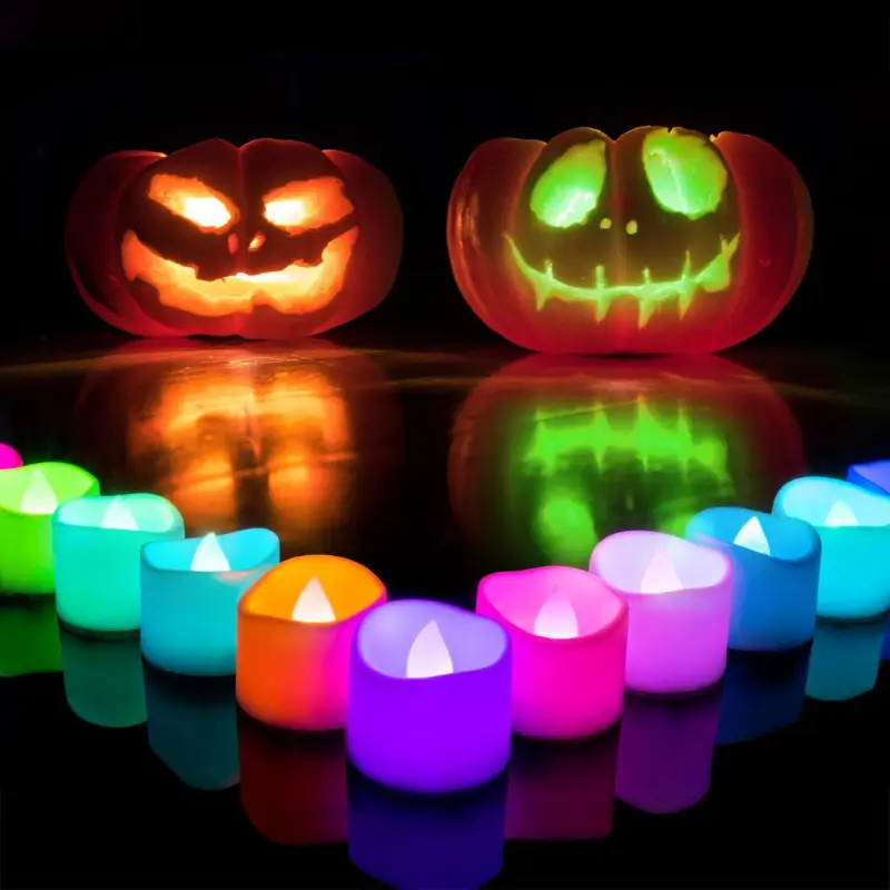 Multi Color Changing Tea Lights Battery Operated
