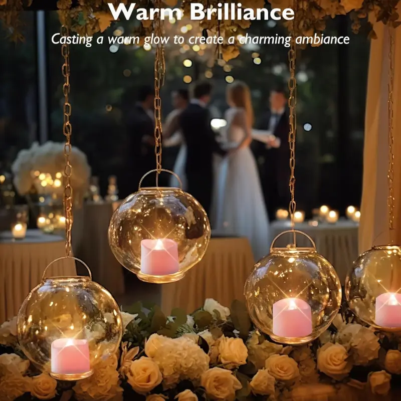 Pink Tea Lights Candles